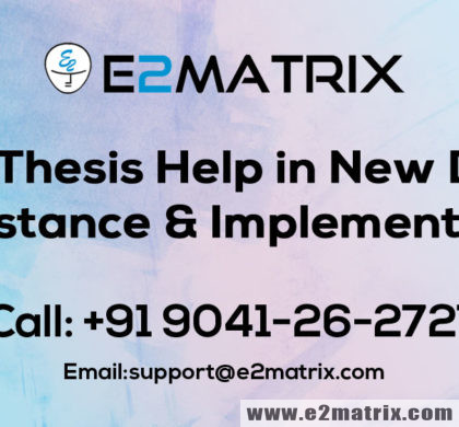 PhD Thesis Help in New Delhi, Assistance & Implementation