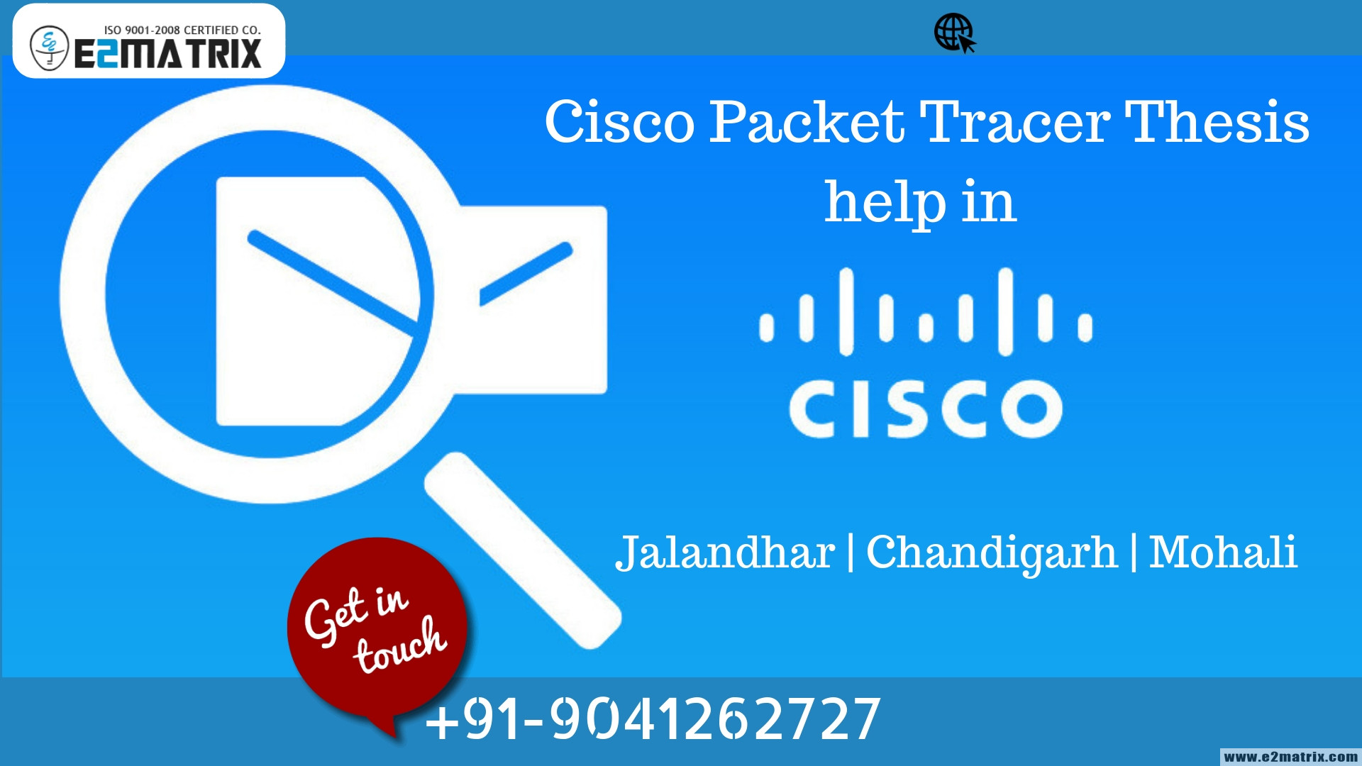 Cisco Packet Tracer Thesis help in Jalandhar | Chandigarh | Mohali