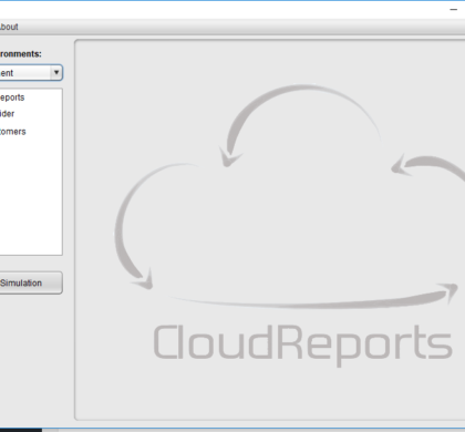 Cloud Reports cloud Iaas simulation tool