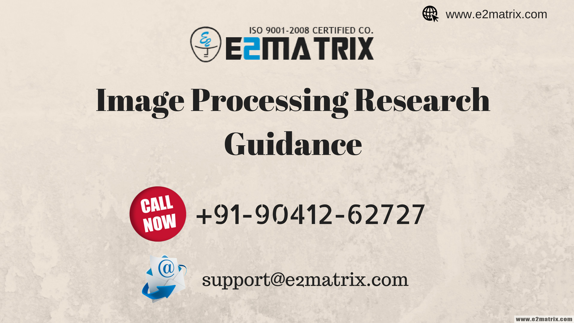 Image Processing Research Guidance & Thesis Topics list