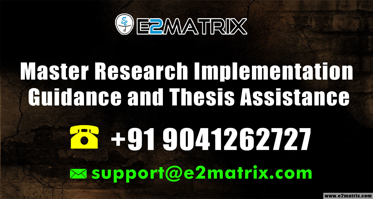 Master Research Implementation Guidance and Thesis Assistance