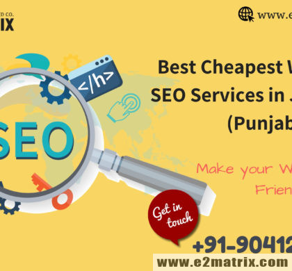 Best Top Cheapest White hat SEO Services Company in Jalandhar | Punjab.