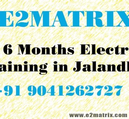 Best 6 Months Electronics training in Jalandhar