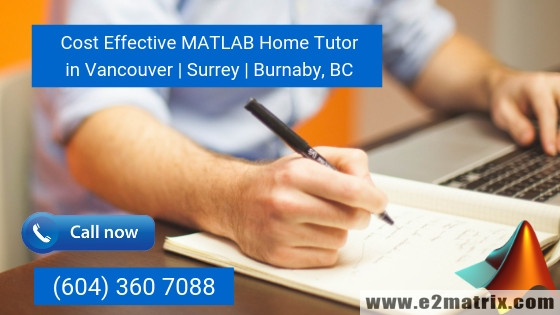 Matlab Home Tutor in Vancouver | Surrey | Burnaby BC